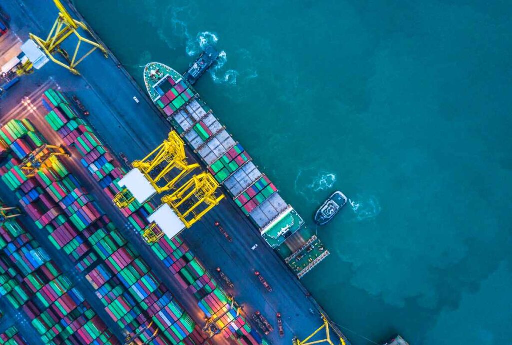 overseas container delivery