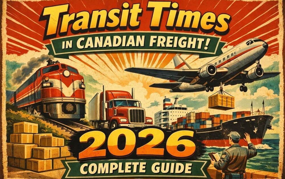 transit times in Canadian freight