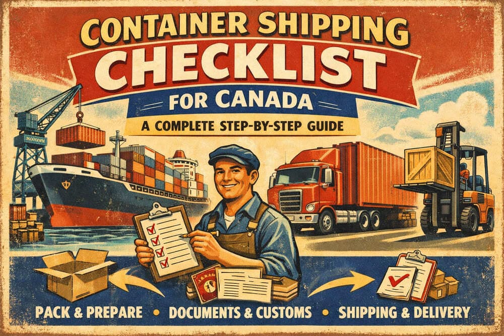 Container Shipping Checklist for Canada: A Complete Step‑by‑Step Guide (2026)