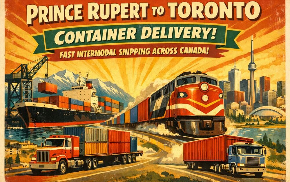 Prince Rupert to Toronto Container Delivery: Fast Intermodal Shipping Across Canada (2026)