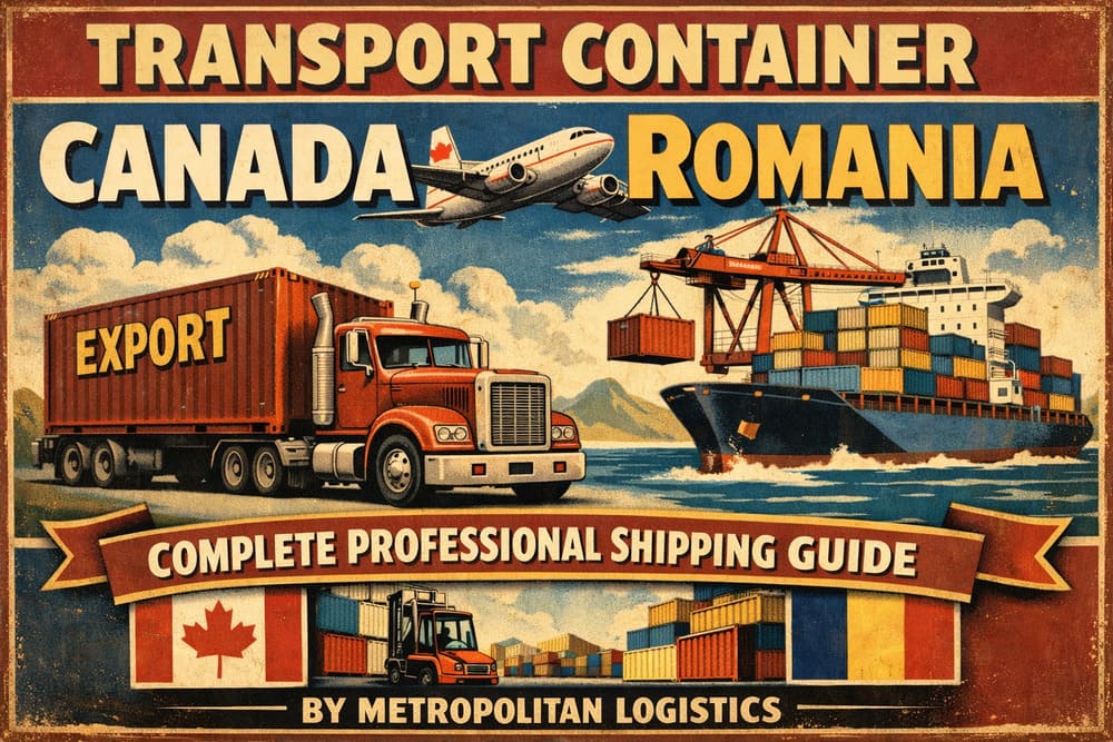 Transport Container Canada Romania