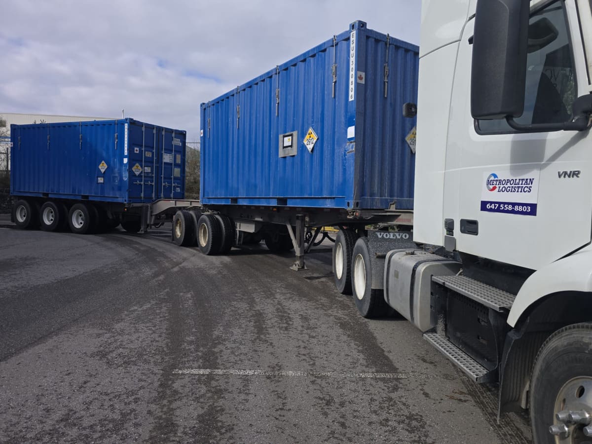 Trucking Company Saskatoon — Reliable Freight by Metropolitan Logistics