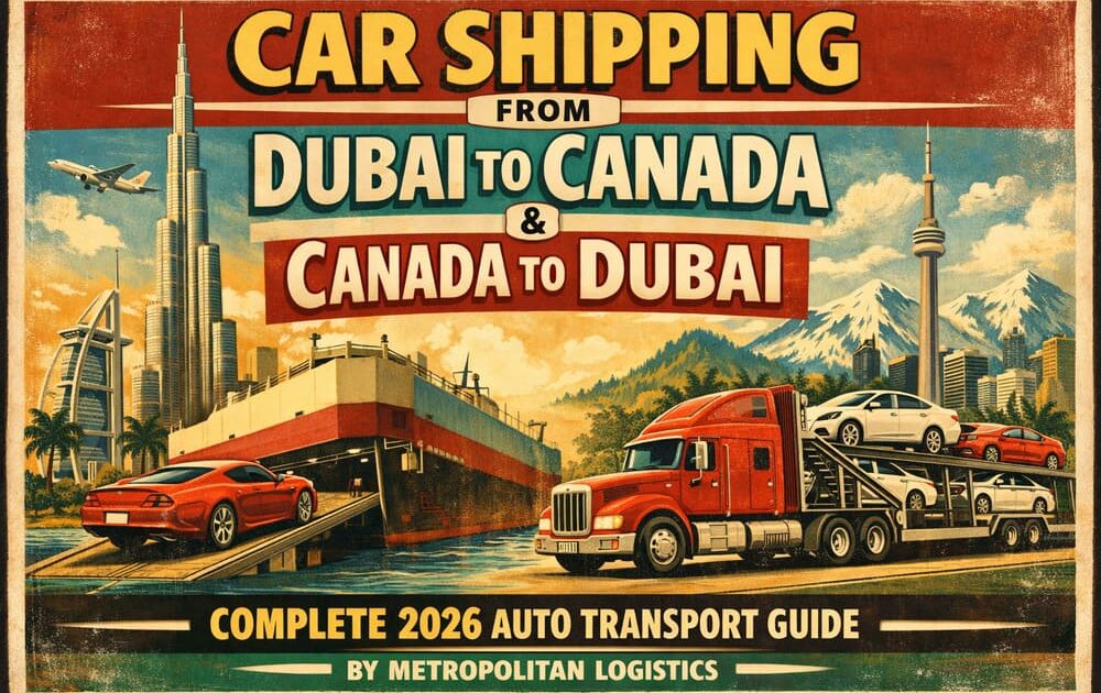 car shipping from canada to dubai​