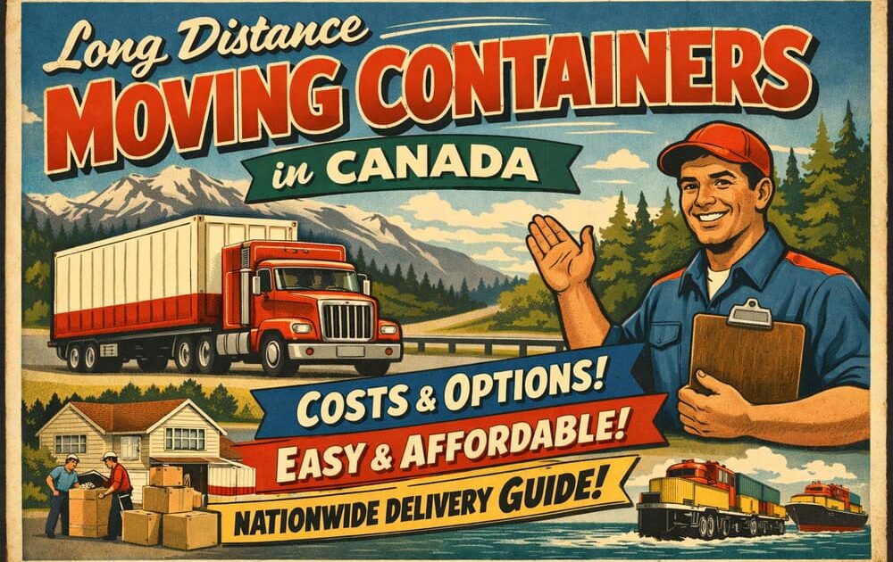 long distance moving containers