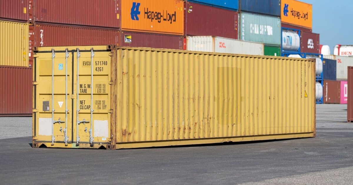 40ft container transport