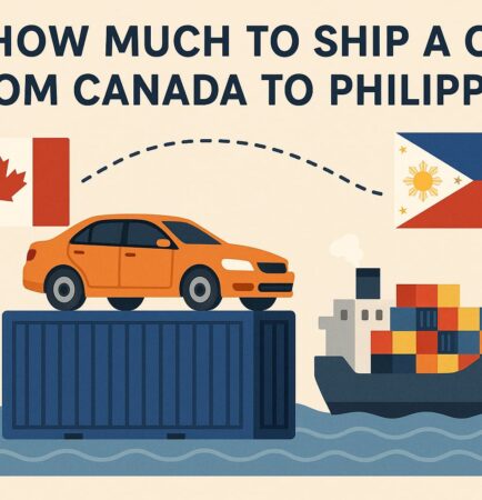 how much to ship a car from Canada to Philippines