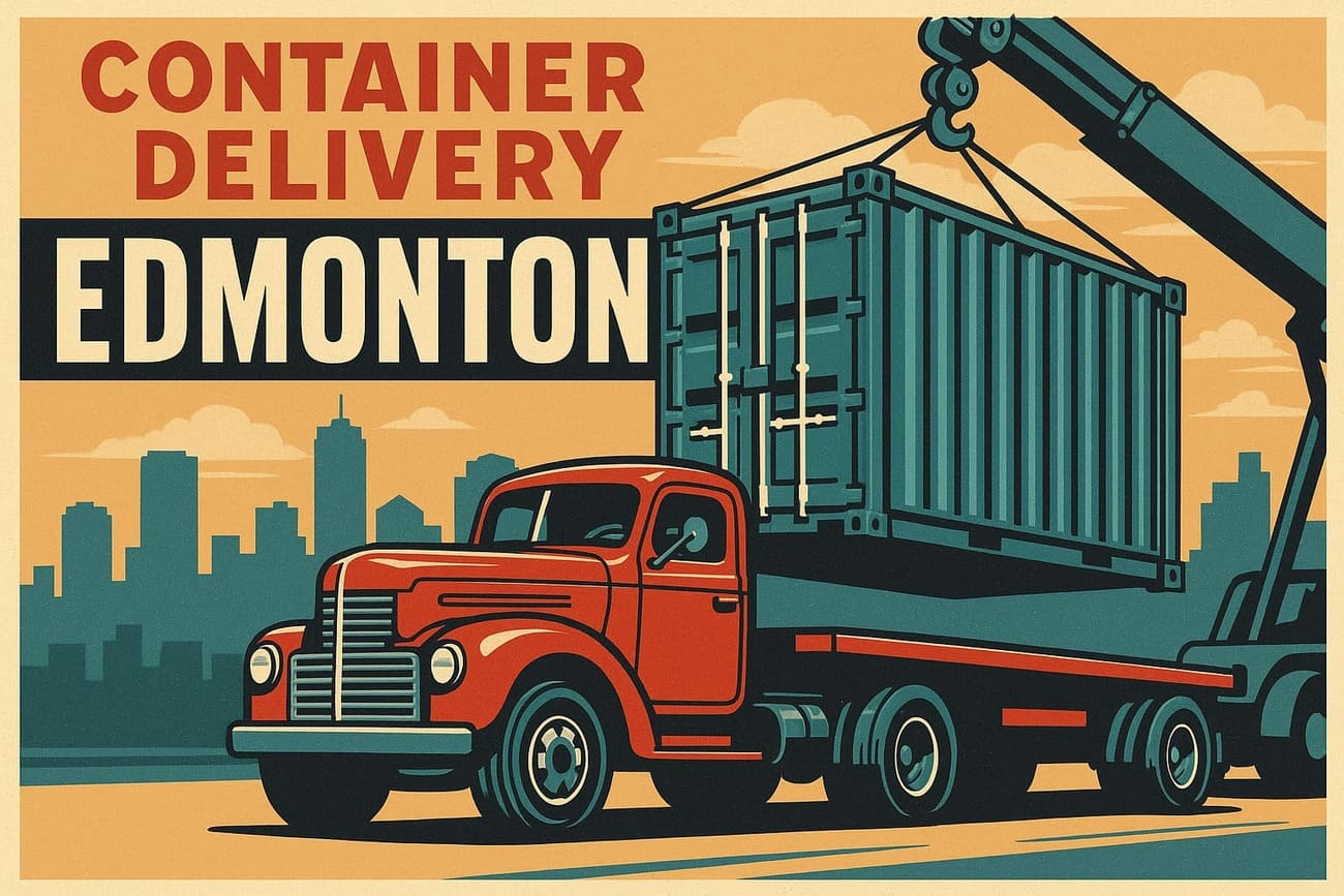 Container Delivery Edmonton – Expert Local & Regional Service