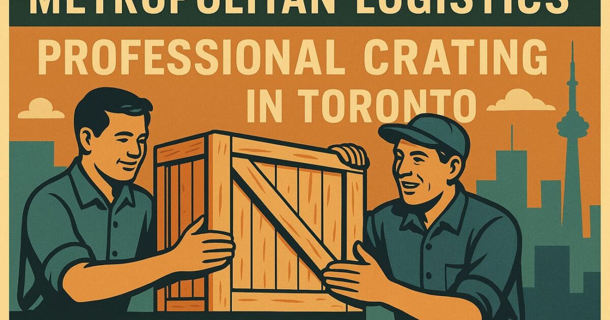 Professional Crating Companies in Toronto Offering Custom Solutions