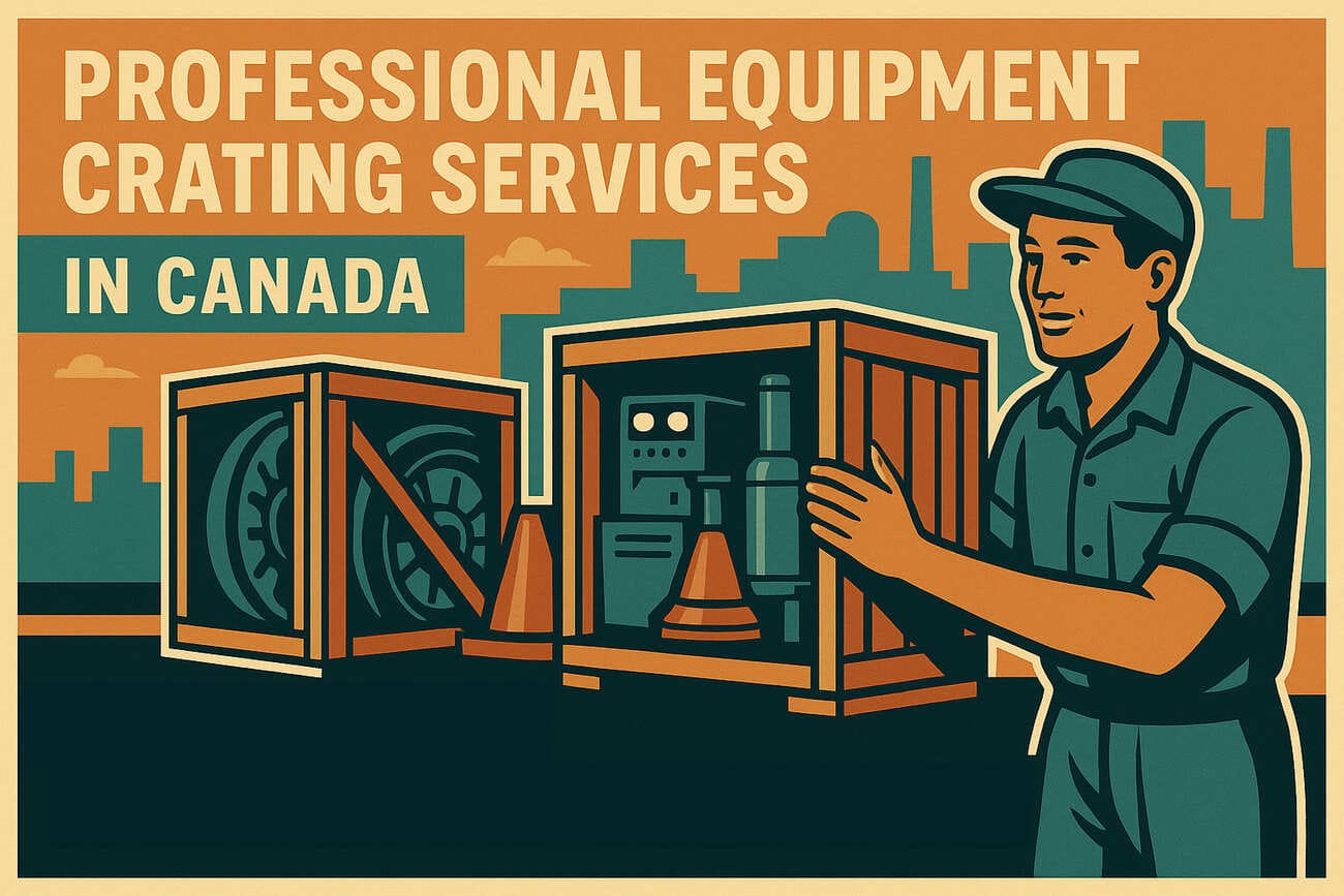 Professional Equipment Crating Services in Canada for Heavy, Industrial & Laboratory Shipments