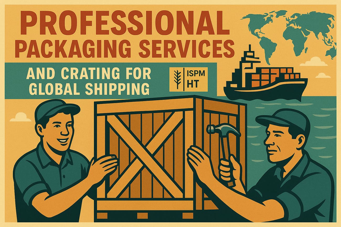 Professional ISPM 15 Packaging Services and Crating for Global Shipping