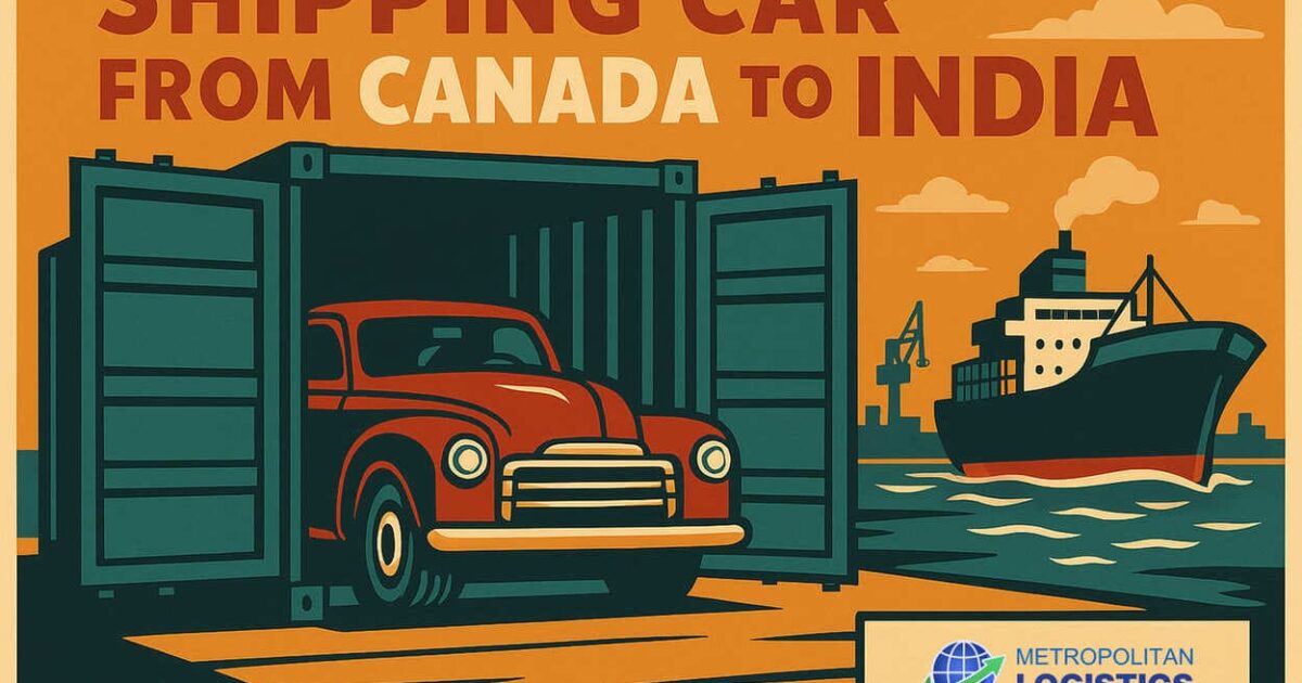 Shipping Car from Canada to India