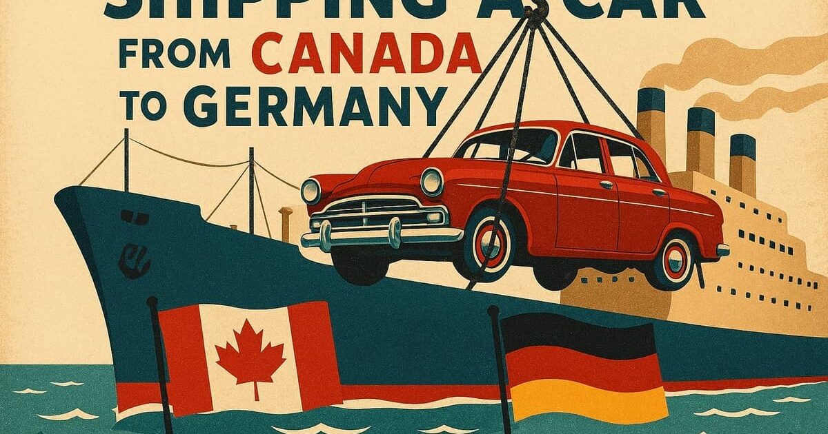 Shipping a Car from Canada to Germany — Complete Guide