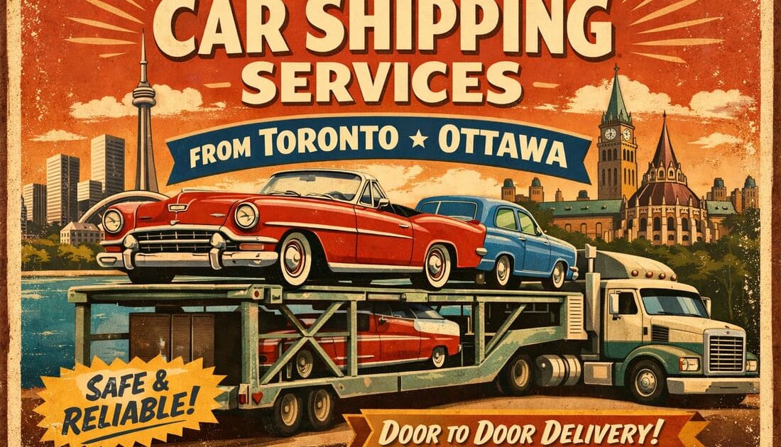 Car Shipping Services from Toronto to Ottawa