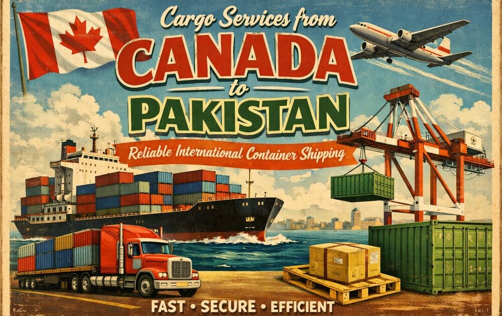 Cargo Services from Canada to Pakistan