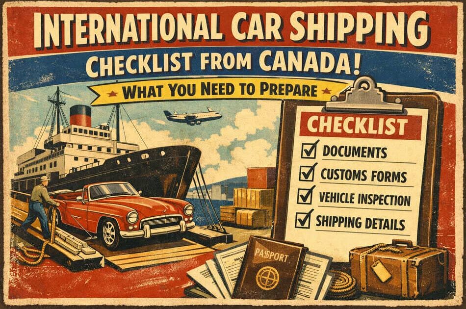International Car Shipping Checklist
