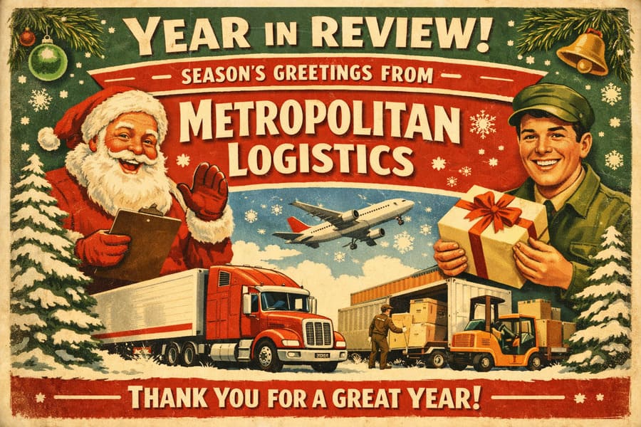 Looking Back at 2025: A Year of Smarter Logistics at Metropolitan Logistics