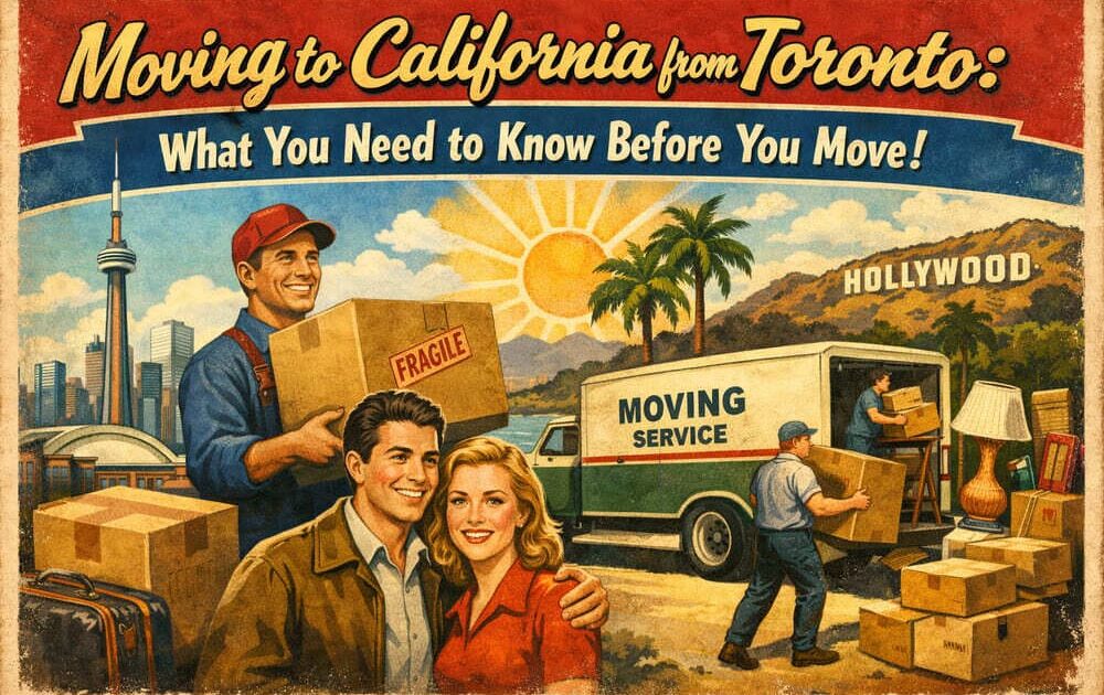 Moving to California from Toronto