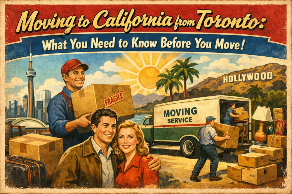 Moving to California from Toronto