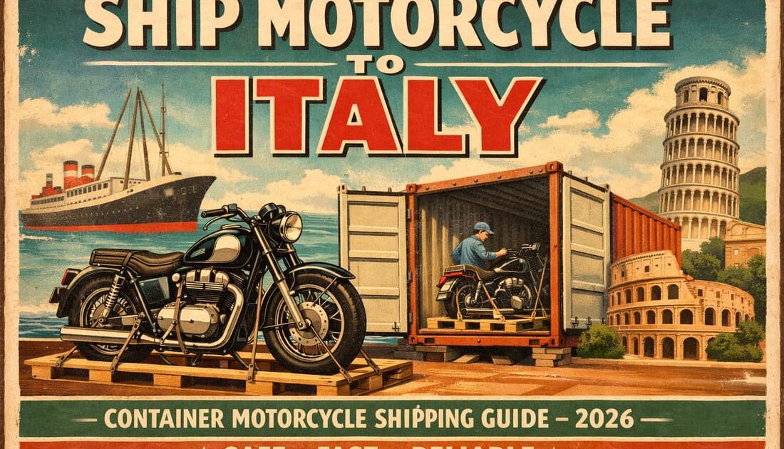 Ship Motorcycle to Italy