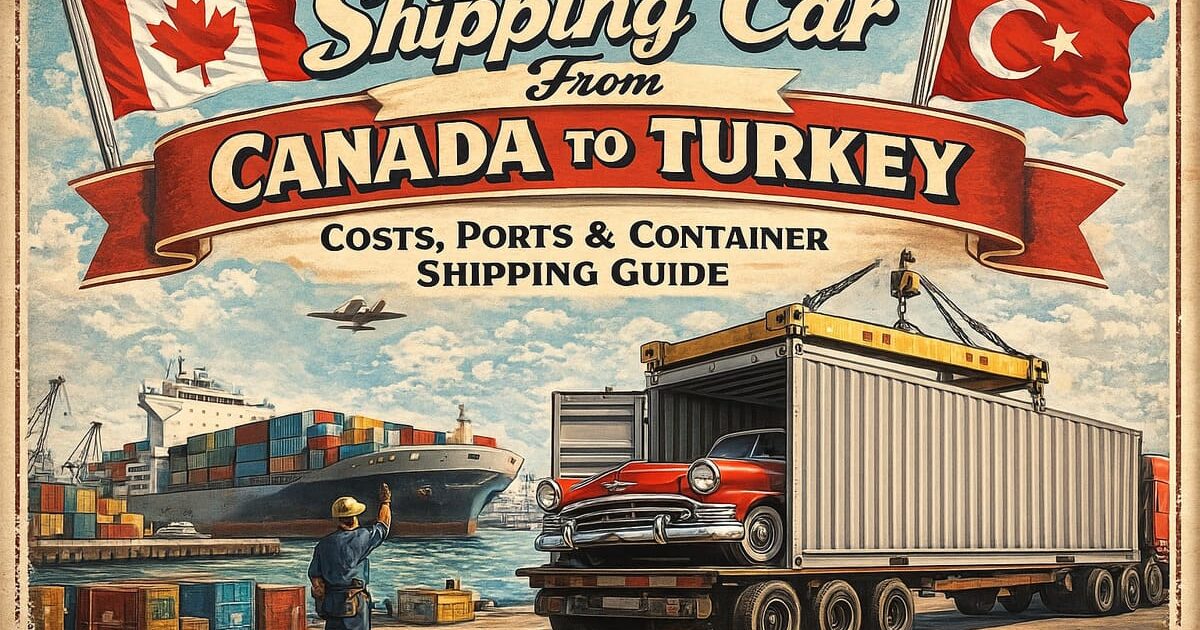 Shipping Car From Canada to Turkey