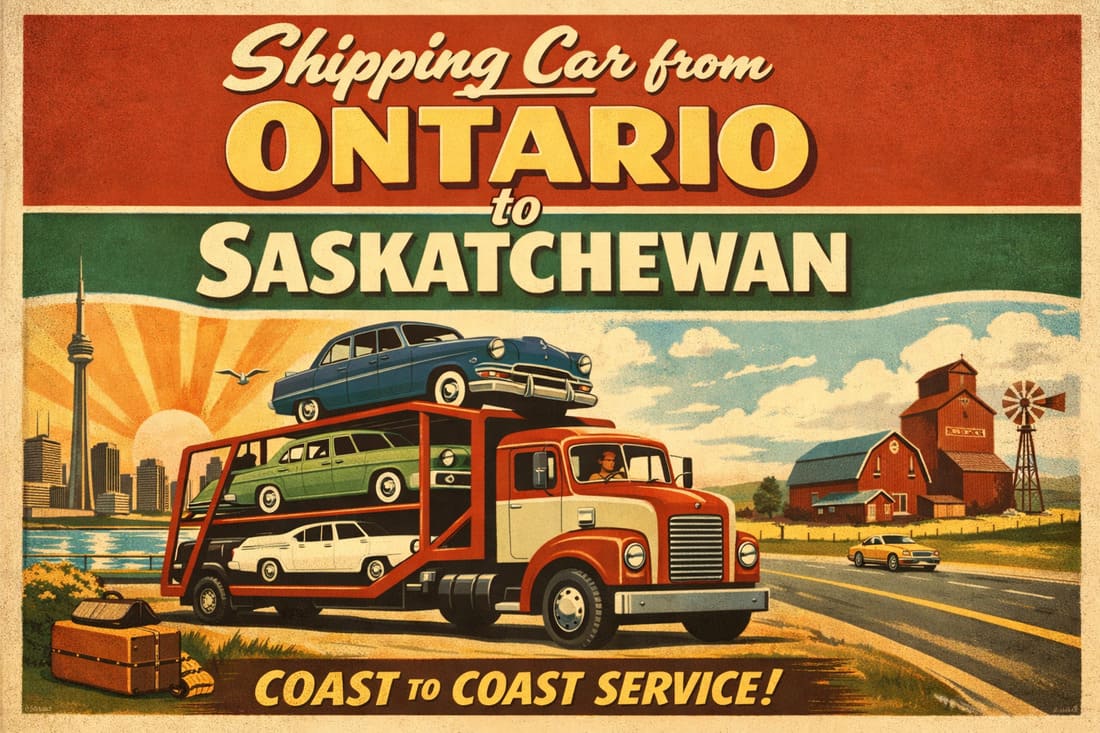 Shipping Car from Ontario to Saskatchewan