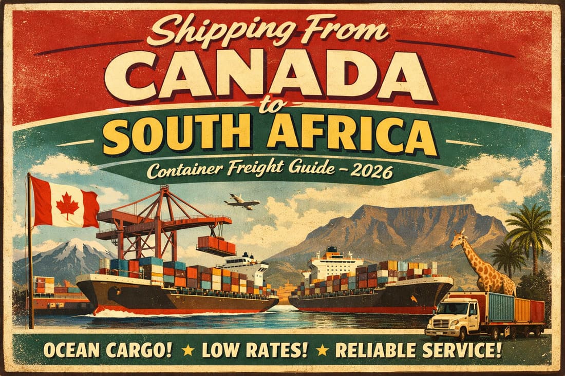 Shipping From Canada to South Africa