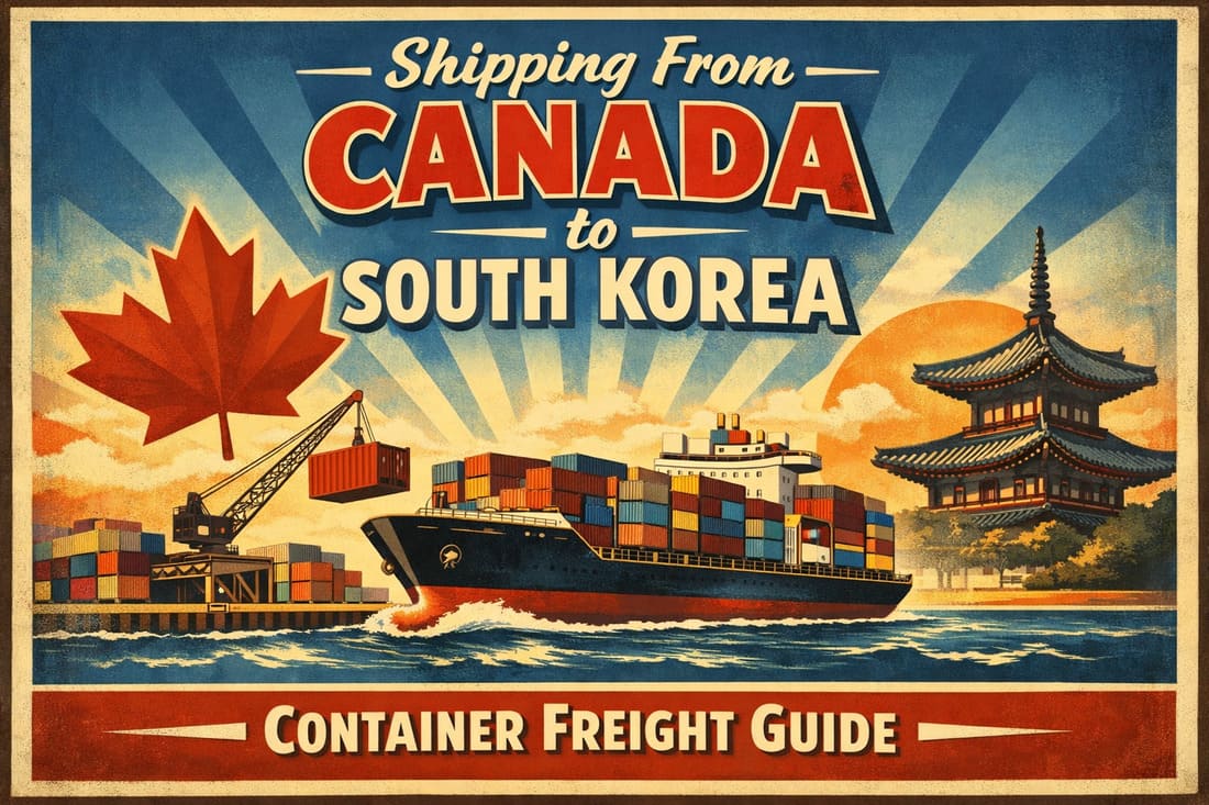 Shipping From Canada to South Korea
