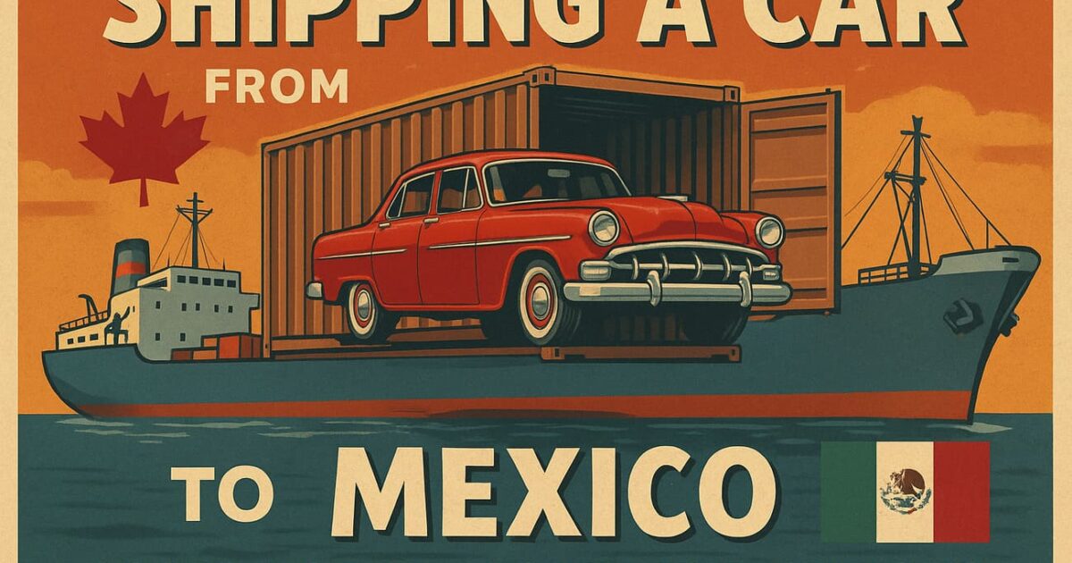 Shipping a Car From Canada to Mexico