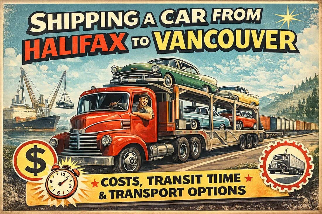 Shipping a Car From Halifax to Vancouver