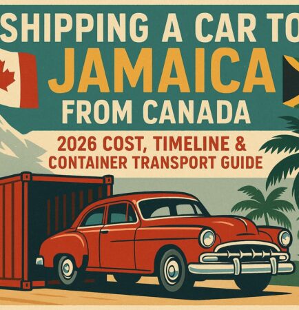 Shipping a Car to Jamaica from Canada | 2026 Cost, Timeline & Container Transport Guide