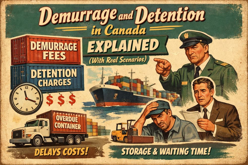 demurrage and detention in Canada