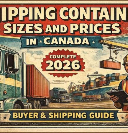 shipping container sizes and prices canada