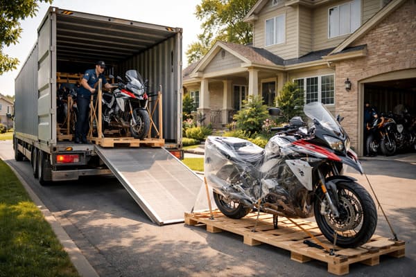 Door-to-Door International Motorcycle Shipping