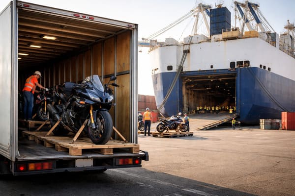 Door-to-Port Motorcycle Transport