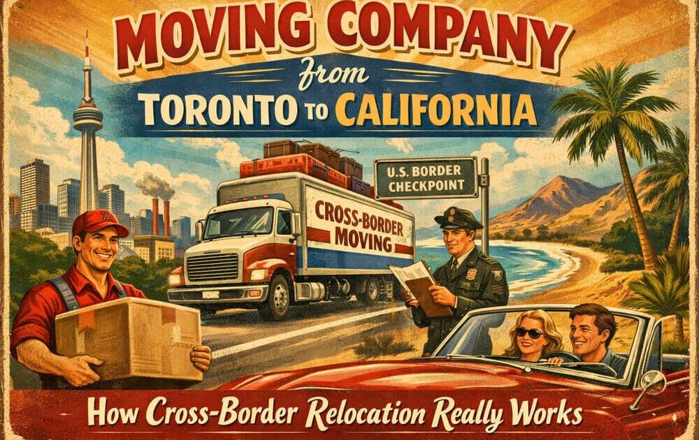 Moving Company from Toronto to California