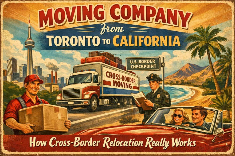 Moving Company from Toronto to California