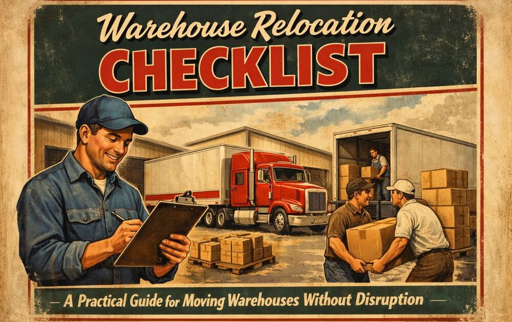 warehouse relocation checklist