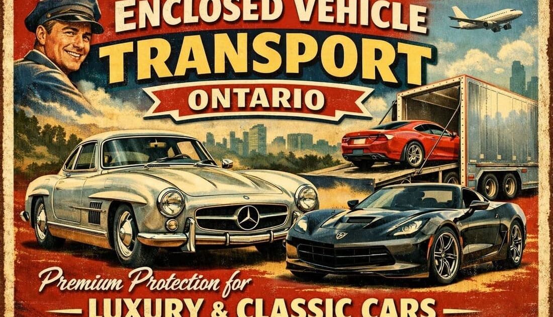 Enclosed Vehicle Transport Ontario