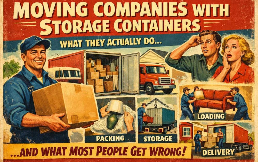 Moving Companies With Storage Containers - What They Actually Do (And What Most People Get Wrong)