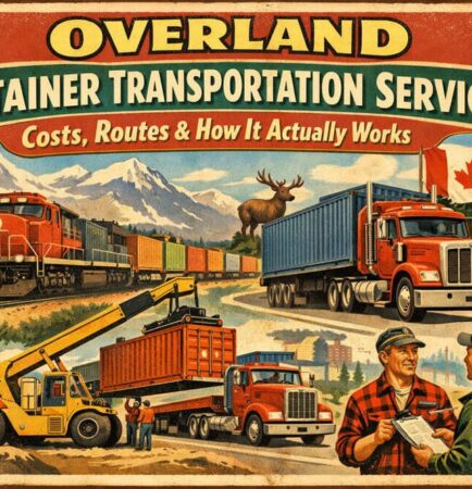 Overland Container Transportation Services: Costs, Routes & How It Actually Works