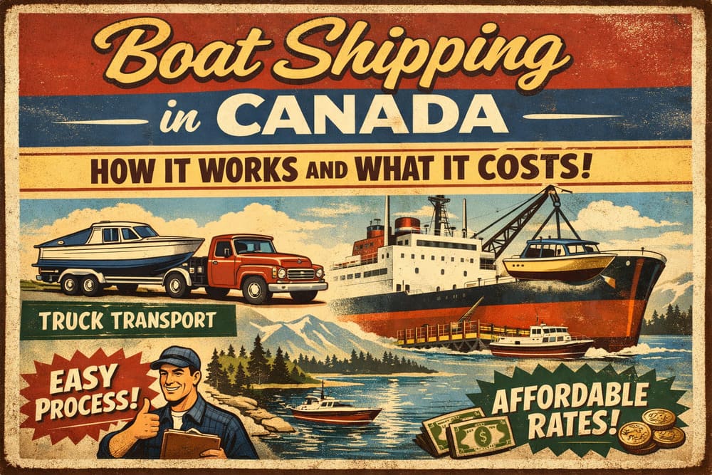 boat shipping Canada