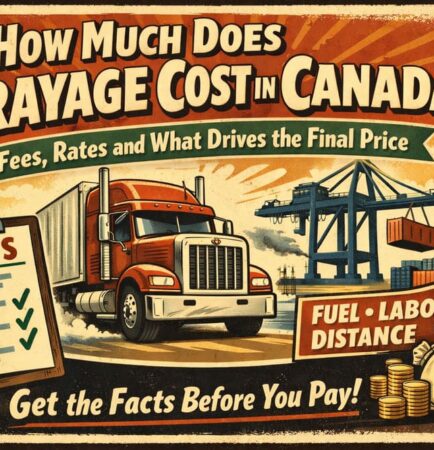 drayage cost Canada