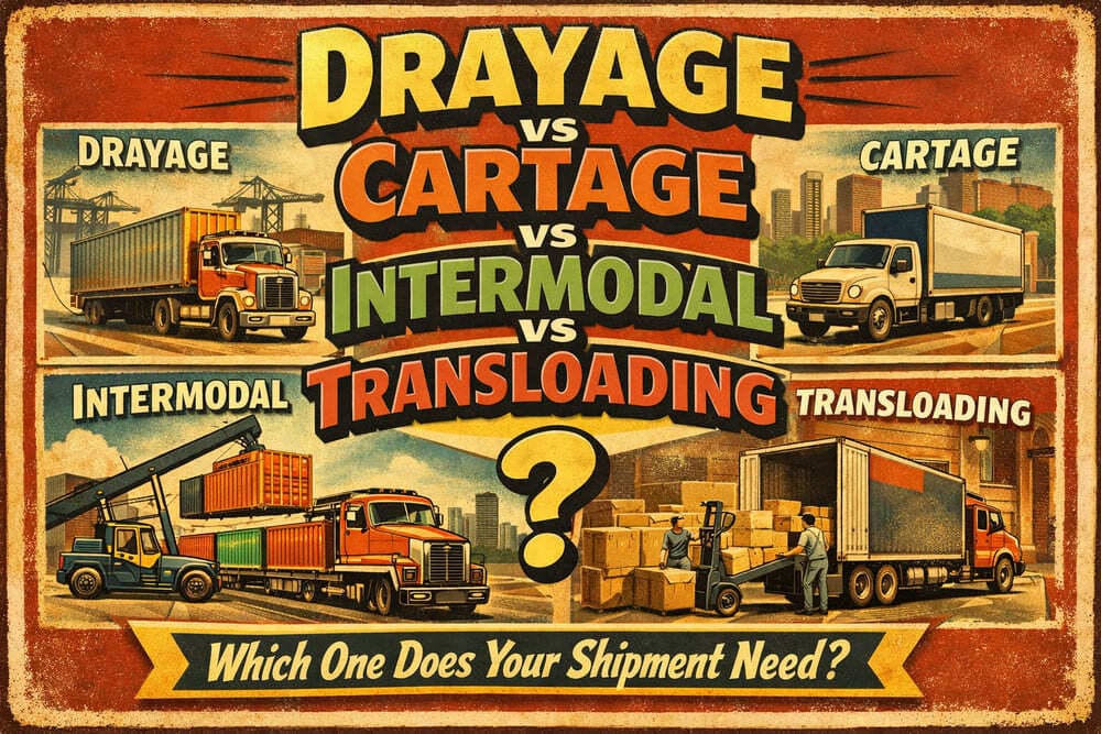 drayage vs cartage