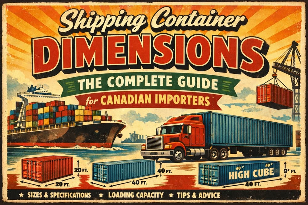 shipping container dimensions