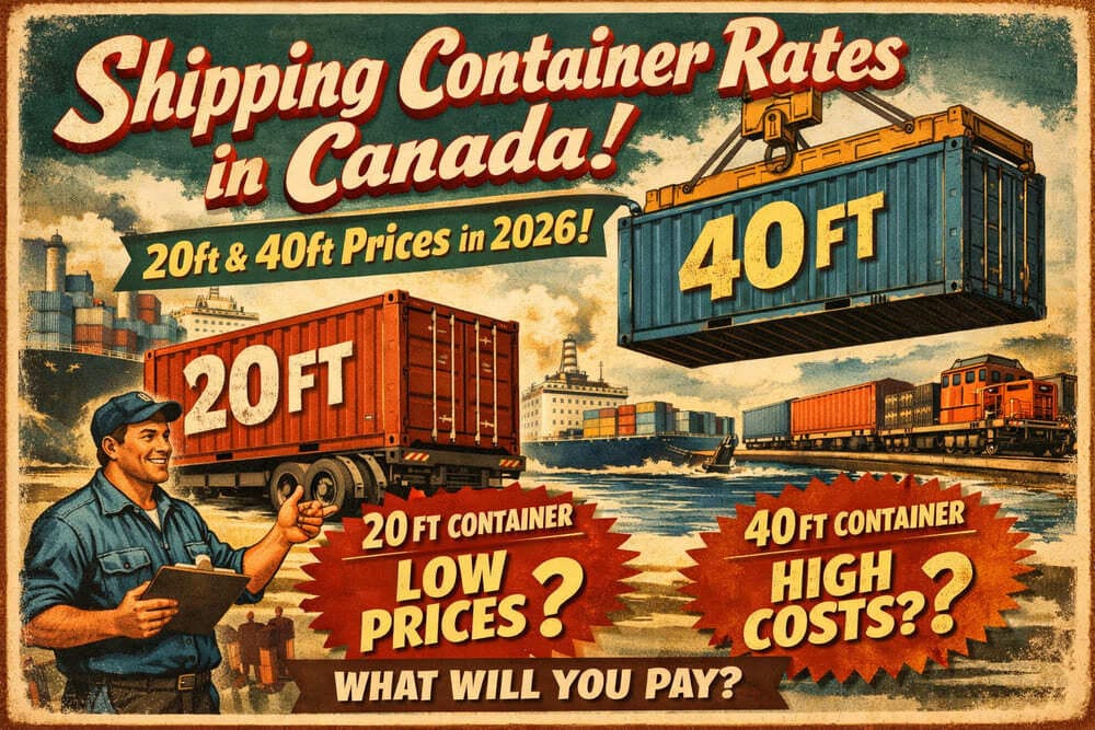 shipping container rates