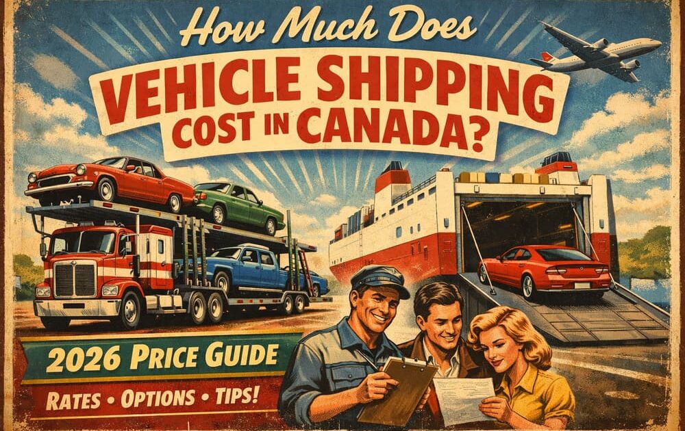 vehicle shipping cost Canada
