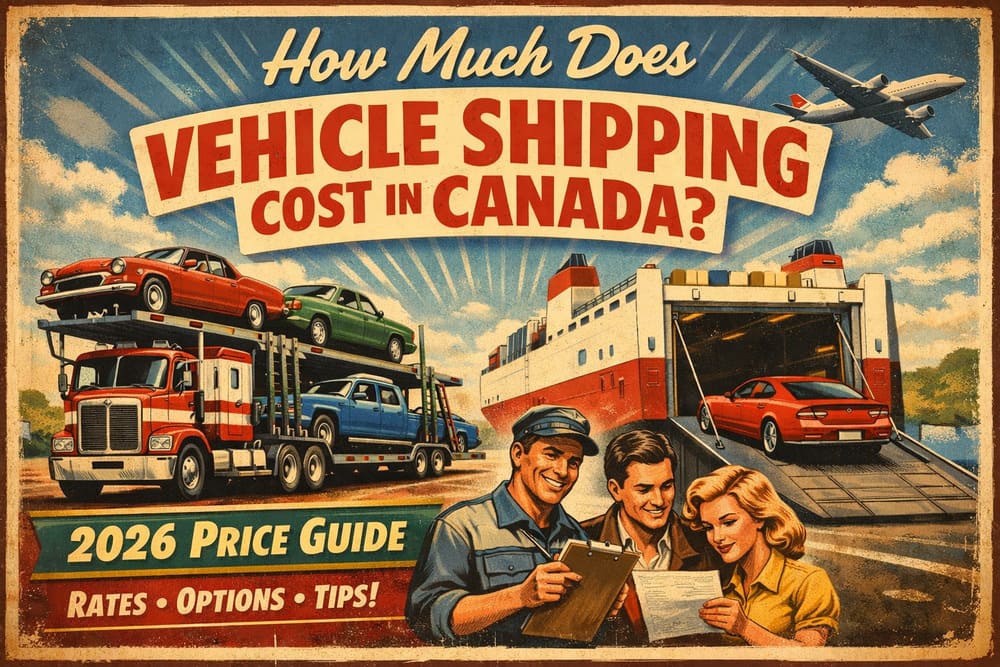 vehicle shipping cost Canada