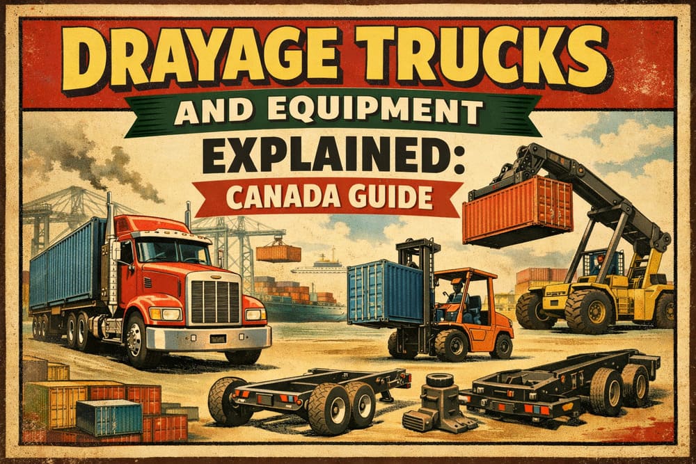 Drayage Trucks and Equipment Explained_ Chassis, Reefer, Flat Rack and More