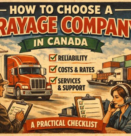 How to Choose a Drayage Company in Canada: Checklist