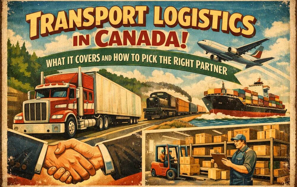 Transport logistics container drayage at Canadian port — Metropolitan Logistics